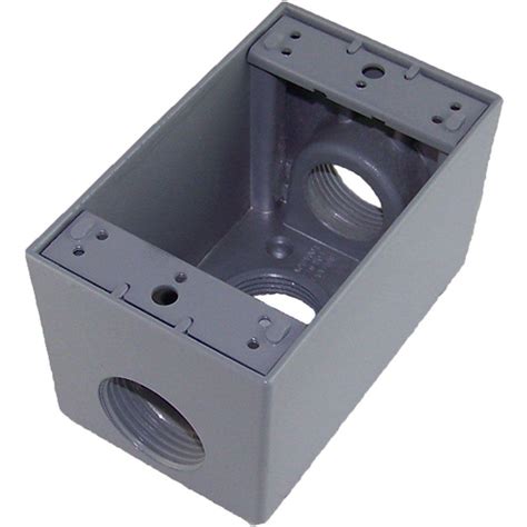 electrical box 2 fitting|home depot electrical outlet box.